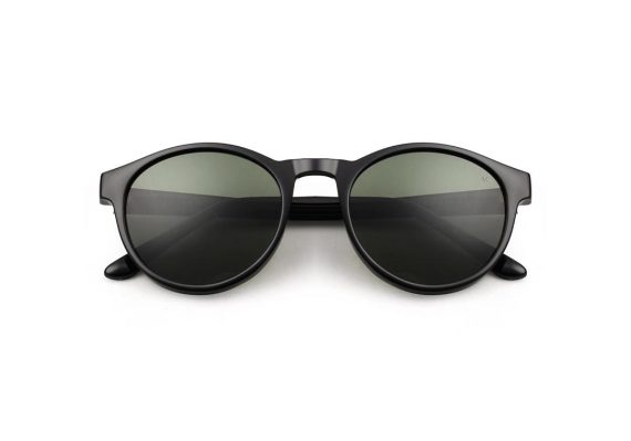 A.Kjaerbede zonnebril model MARVIN zwart met grijze glazen AKsunnies bril sunglasses