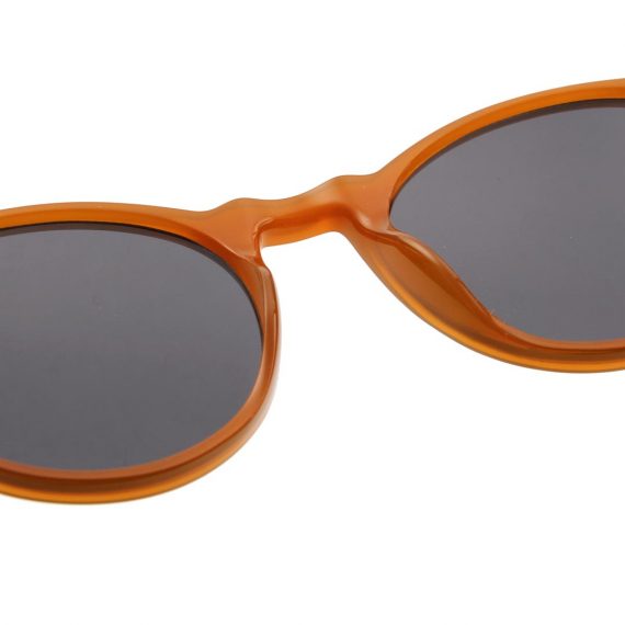 A.Kjaerbede zonnebril model MARVIN oker geel met grijze glazen AKsunnies bril sunglasses