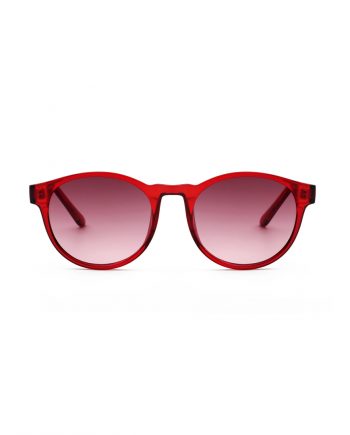 A.Kjaerbede zonnebril model MARVIN rood met rode glazen AKsunnies bril sunglasses