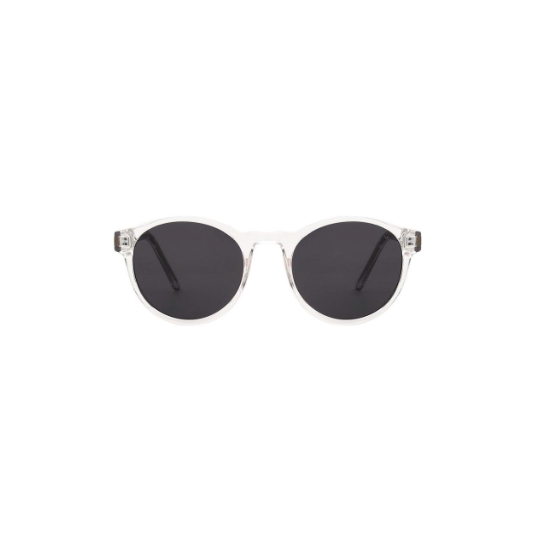 A.Kjaerbede zonnebril model MARVIN kristal transparant met grijze glazen AKsunnies bril sunglasses