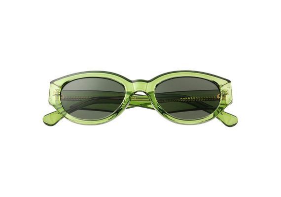 A.Kjaerbede zonnebril model WINNIE groen met groene glazen AKsunnies bril sunglasses