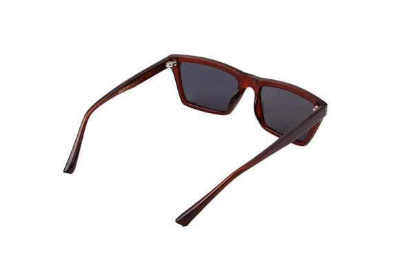 A.Kjaerbede zonnebril model CLAY kleur bruin met grijze glazen AKsunnies bril