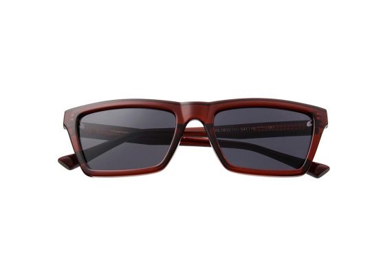 A.Kjaerbede zonnebril model CLAY kleur bruin met grijze glazen AKsunnies bril