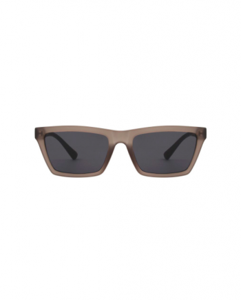 A.Kjaerbede unisex zonnebril model CLAY kleur mat grijs met grijze glazen AKsunnies bril