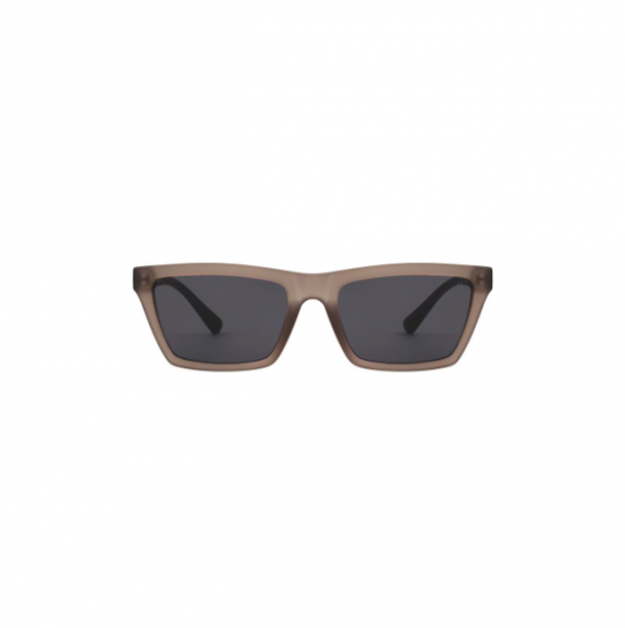 A.Kjaerbede unisex zonnebril model CLAY kleur mat grijs met grijze glazen AKsunnies bril