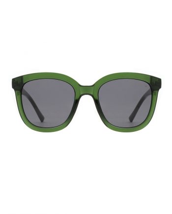 A.Kjaerbede zonnebril model BILLY kleur groen met groene glazen AKsunnies bril sunglasses Akjaerbede eyewear