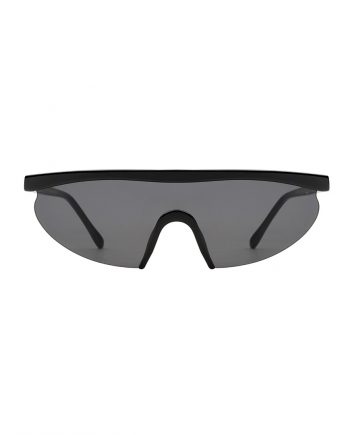 A.Kjaerbede zonnebril model MOVE kleur zwart met grijze glazen AKsunnies bril sunglasses Akjaerbede eyewear