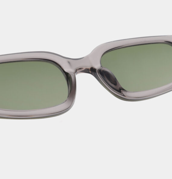 A.Kjaerbede zonnebril model ALEX kleur GRIJS met GROENE glazen AKsunnies bril sunglasses eyewear