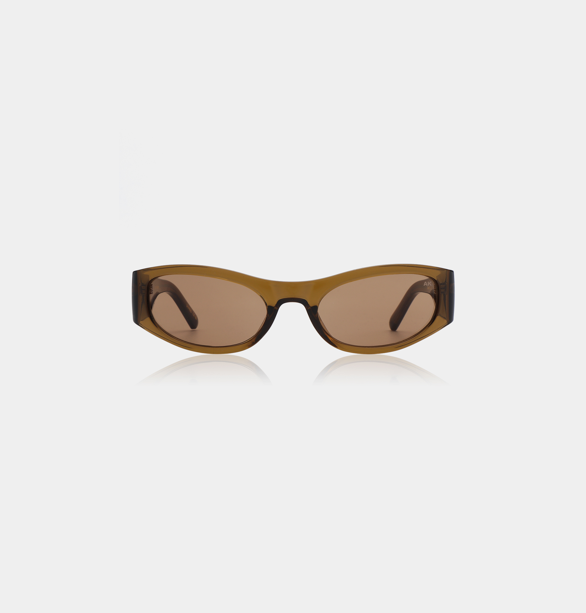 A.Kjaerbede zonnebril model GUST kleur BRUIN met BRONZE glazen AKsunnies bril sunglasses eyewear