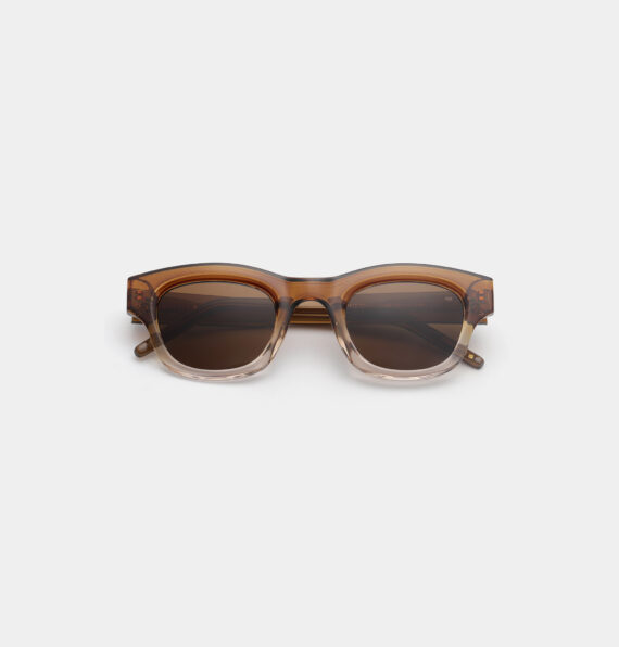 A.Kjaerbede zonnebril model LANE kleur smoke champagne met bronze glazen AKsunnies bril sunglasses eyewear