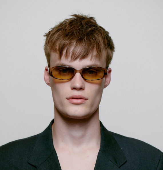 A.Kjaerbede zonnebril model MACY kleur coquina met licht bronze glazen AKsunnies bril sunglasses eyewear