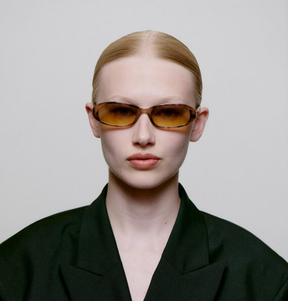 A.Kjaerbede zonnebril model MACY kleur coquina met licht bronze glazen AKsunnies bril sunglasses eyewear
